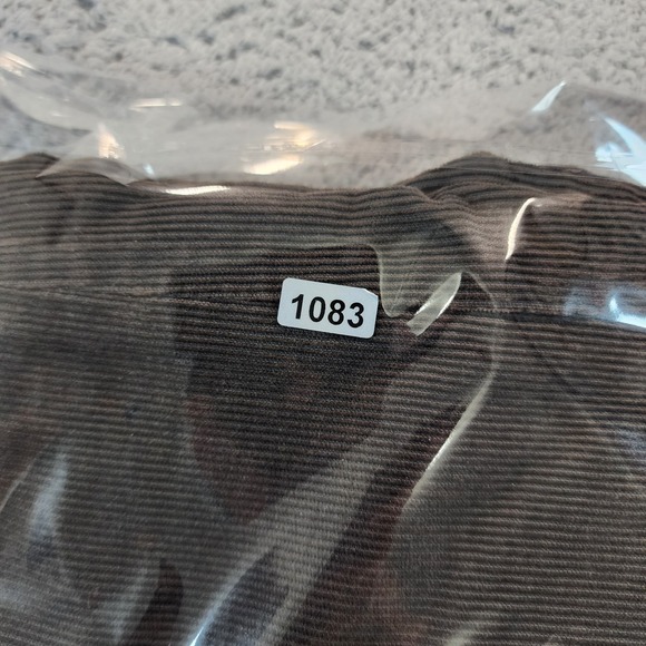 J Crew 770 Corduroy Pants Mens 33x30 Charcoal Gray Straight Leg 5 Pockets Casual - Picture 11 of 11